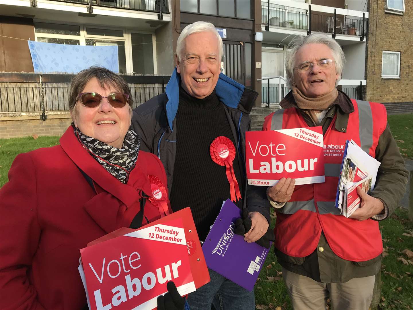 Sheena MacDonald, Dave Wilson and Huw Kyffin