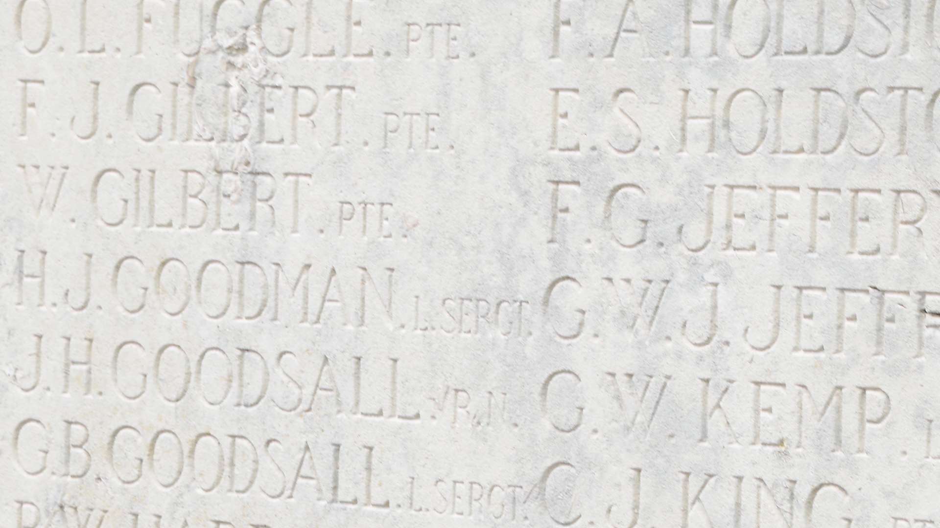 Tenterden's war memorial