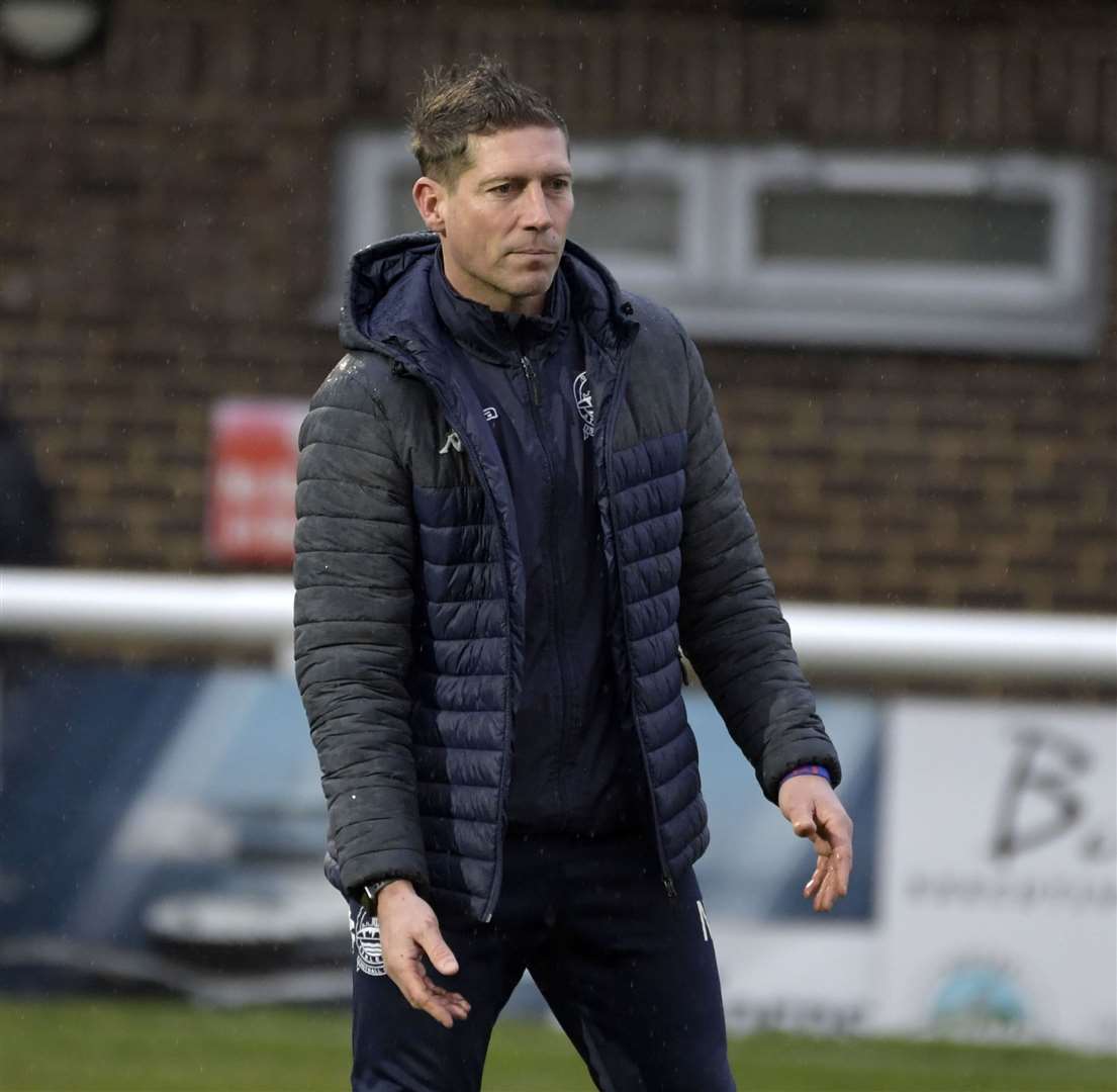 Nicky Southall has left Dover Athletic. Picture: Barry Goodwin