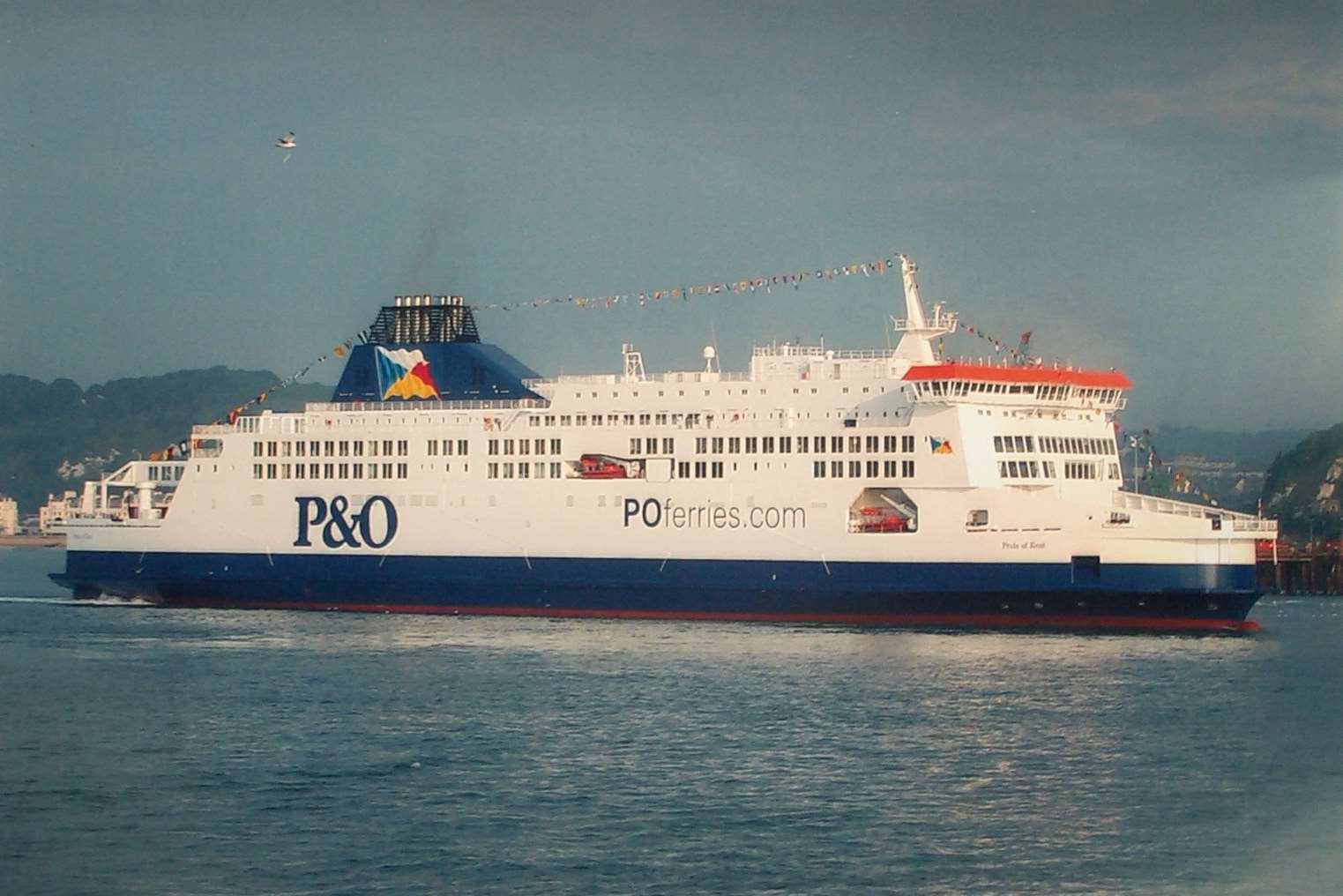 Richard Fearnside was travelling on the Pride of Kent ferry