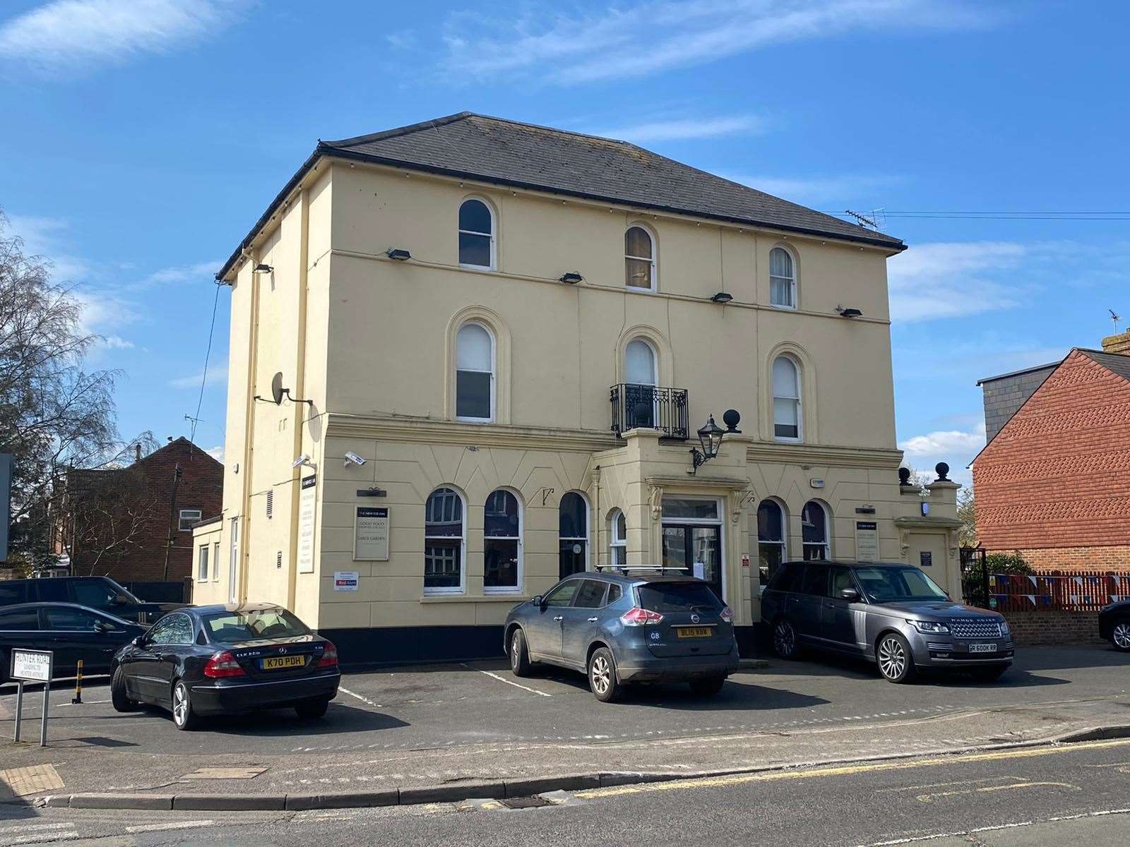 The New Fox Inn sits in a prime spot in Hythe Road. Picture: Barry Goodwin