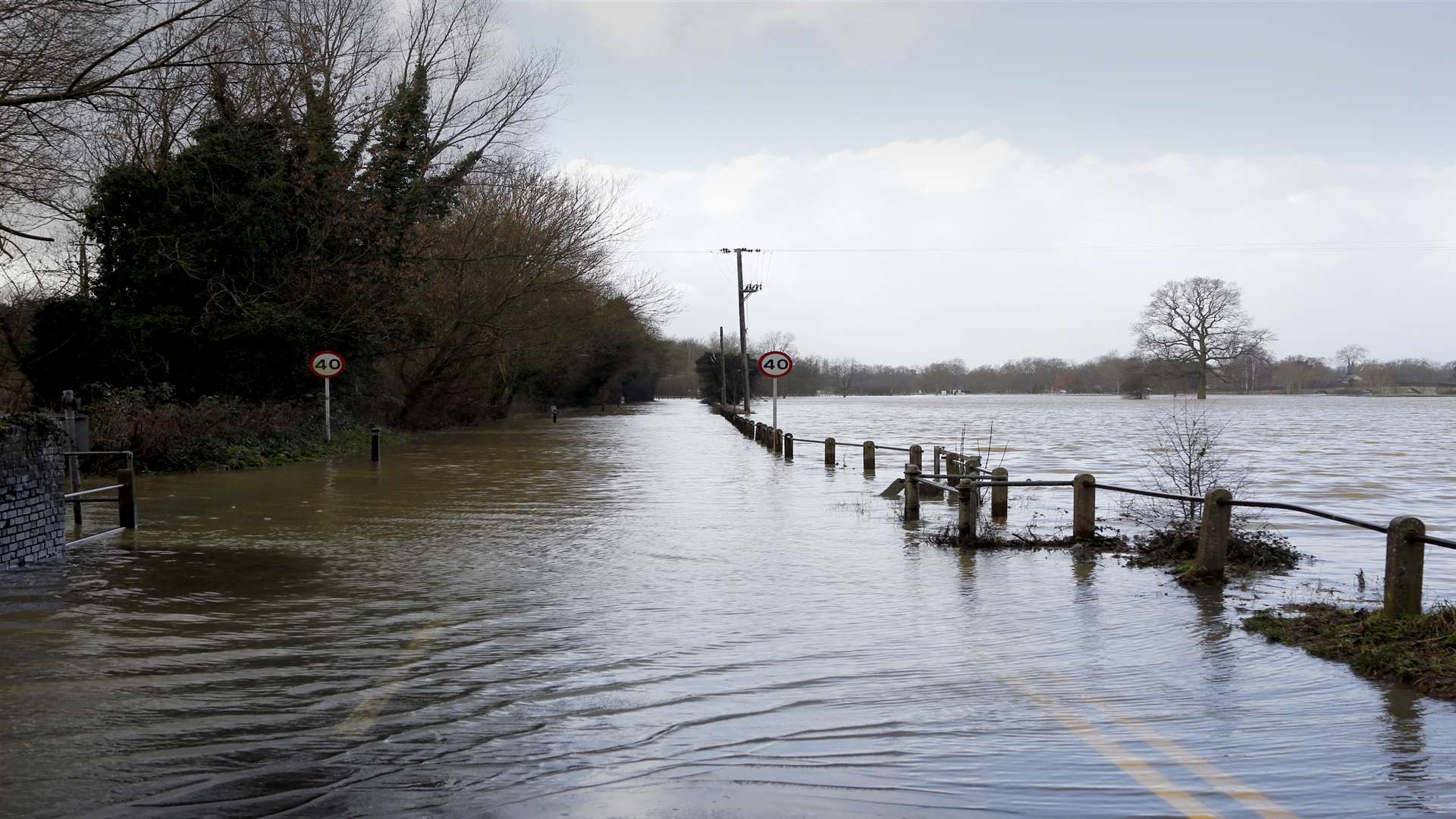 Flooding at Yalding