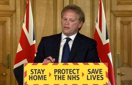 Transport secretary Grant Shapps