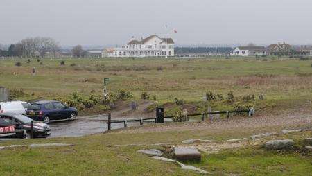 Royal St George's golf course, home of the Open Golf tournament 2011