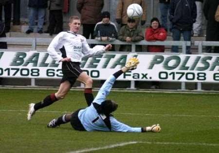 IN DEMAND: A number of clubs, including Crystal Palace and Millwall have made enquiries about Dave Martin. Picture: PETER STILL