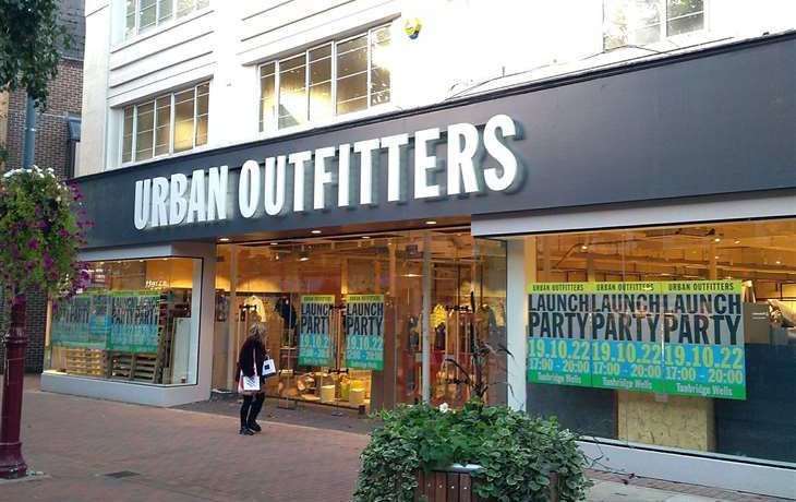 Urban Outfitters replaced Topshop in Tunbridge Wells. Picture: Cllr Nicholas Pope