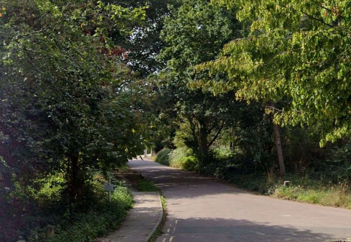 The incident happened near Nevill Park by Major York's Road in Tunbridge Wells. Picture: Google