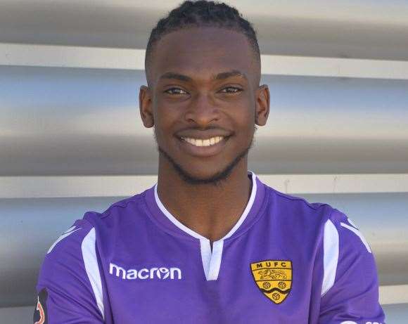 Maidstone new boy Ibrahim Olutade (10395228)