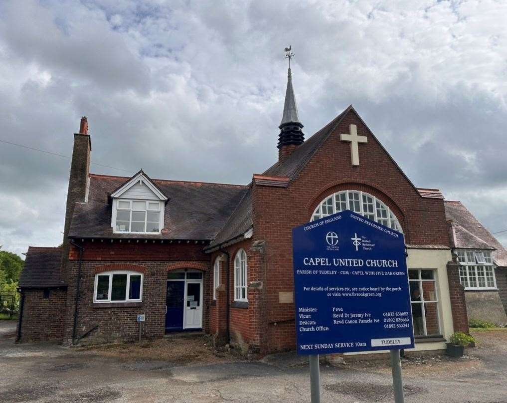 Five Oak Green church is part of the Capel United Church in Five Oak Green