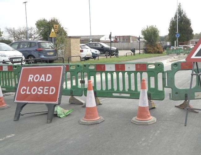 Parts of Tonbridge have little or no water due to the burst main