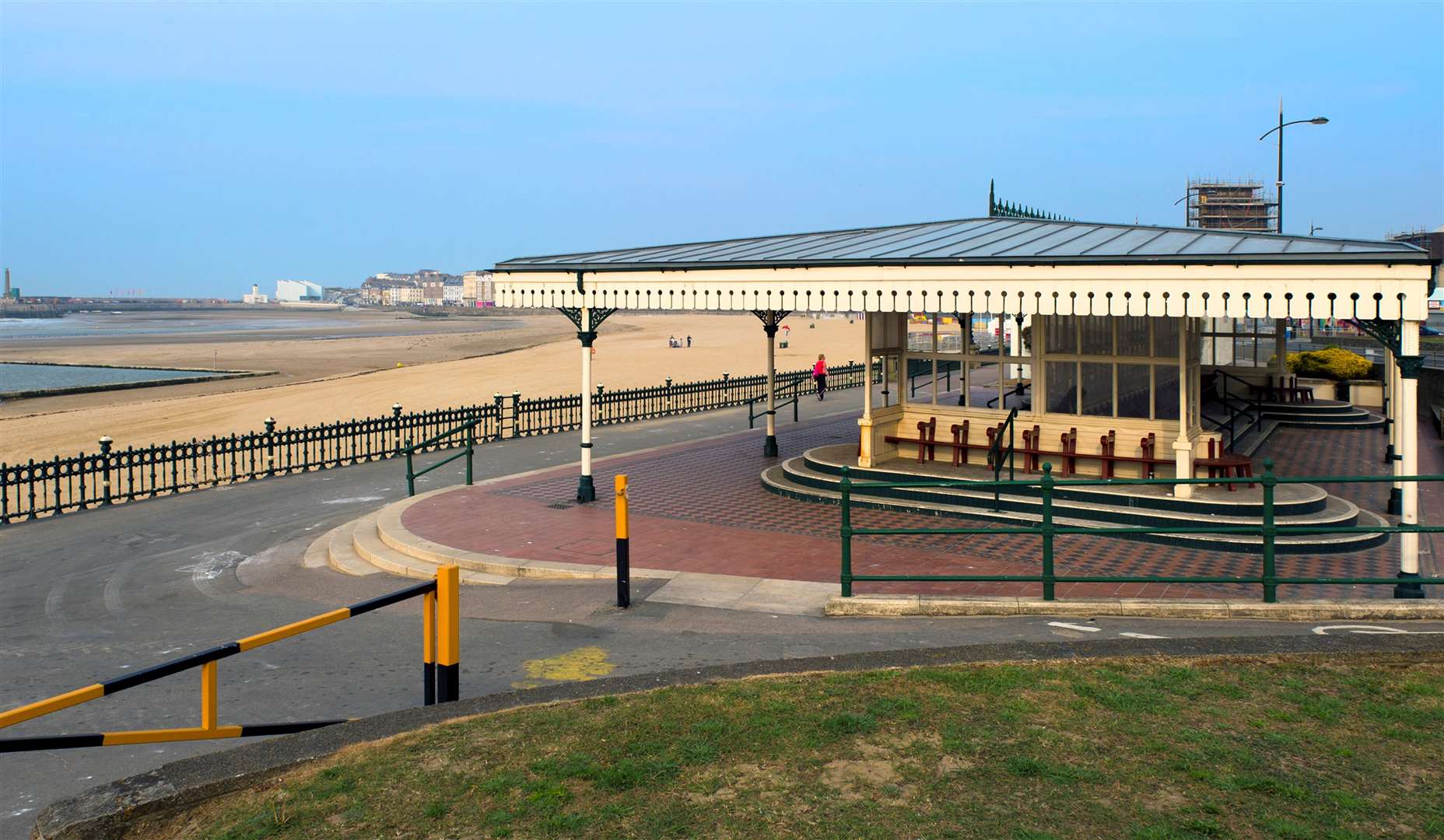 Nayland Rock Seaside Shelter is where TS Eliot likely wrote part of 'The Wasteland'. Picture: Historic England Archive