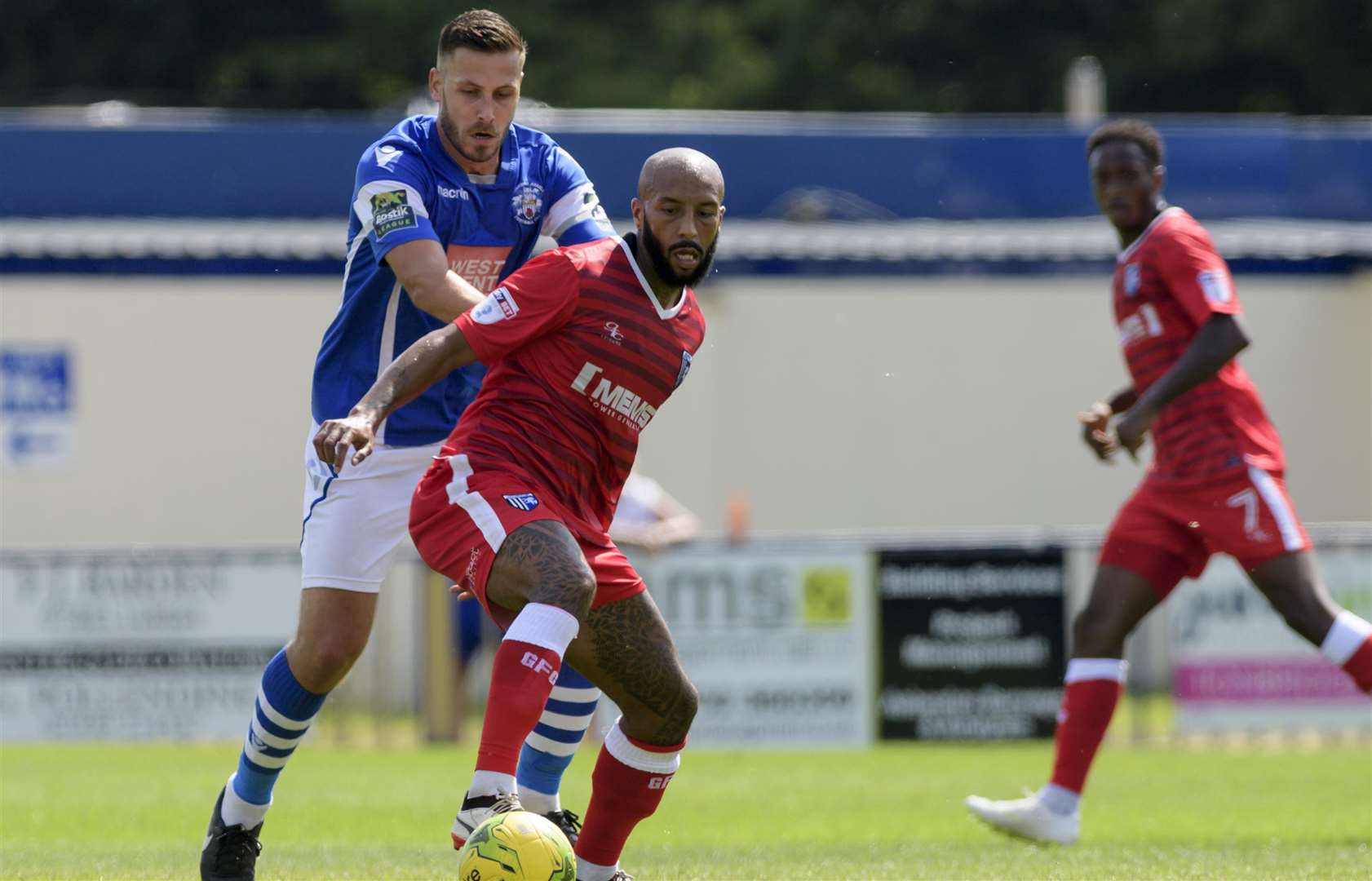 Josh Parker holds the ball Picture: Andy Payton