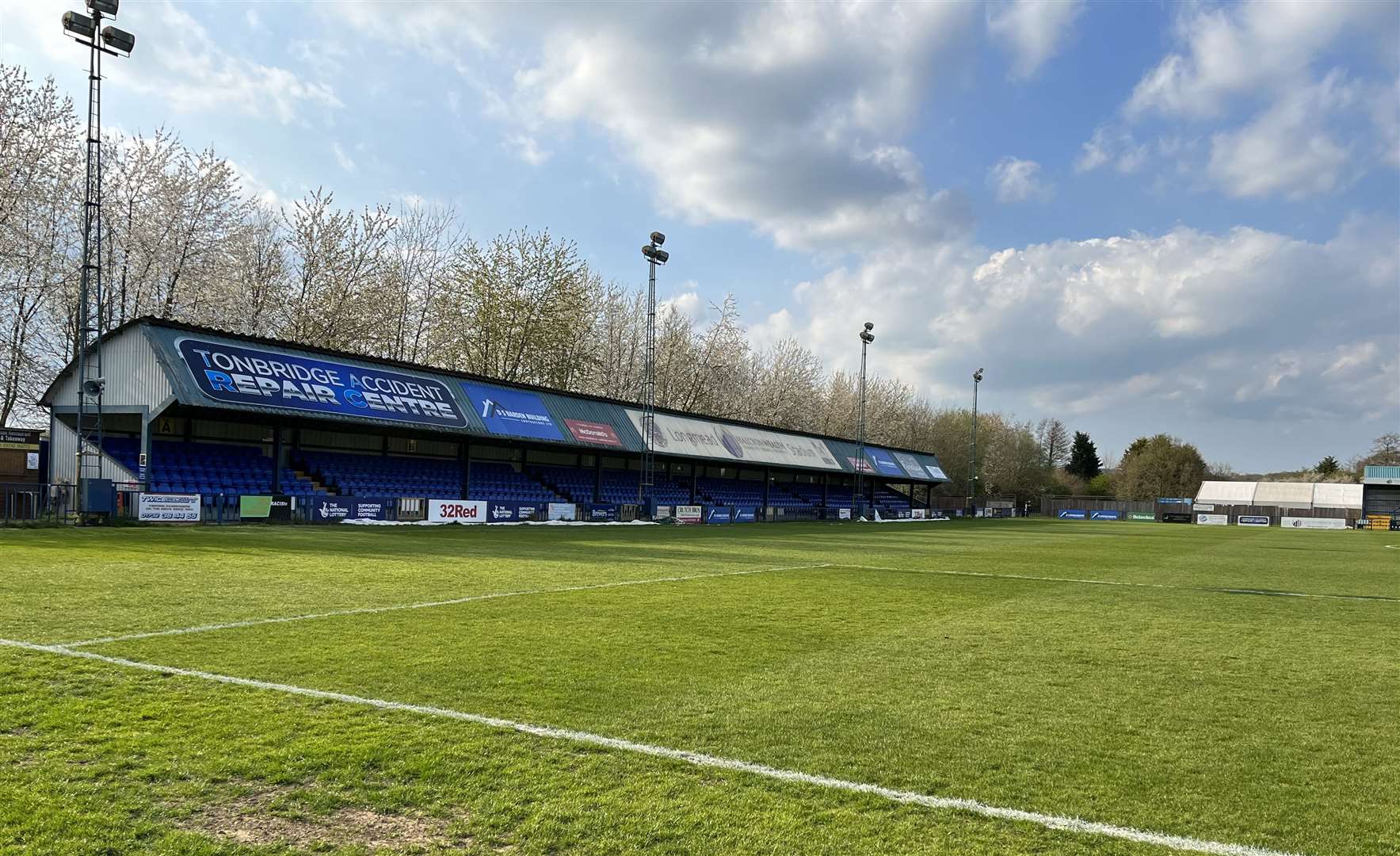 Tonbridge Angels, at the Longmead Stadium in Kent