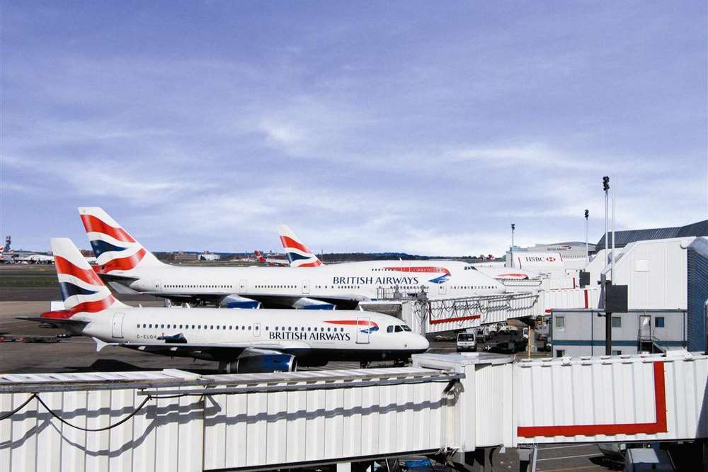 The couple were arrested at Heathrow. Library image.