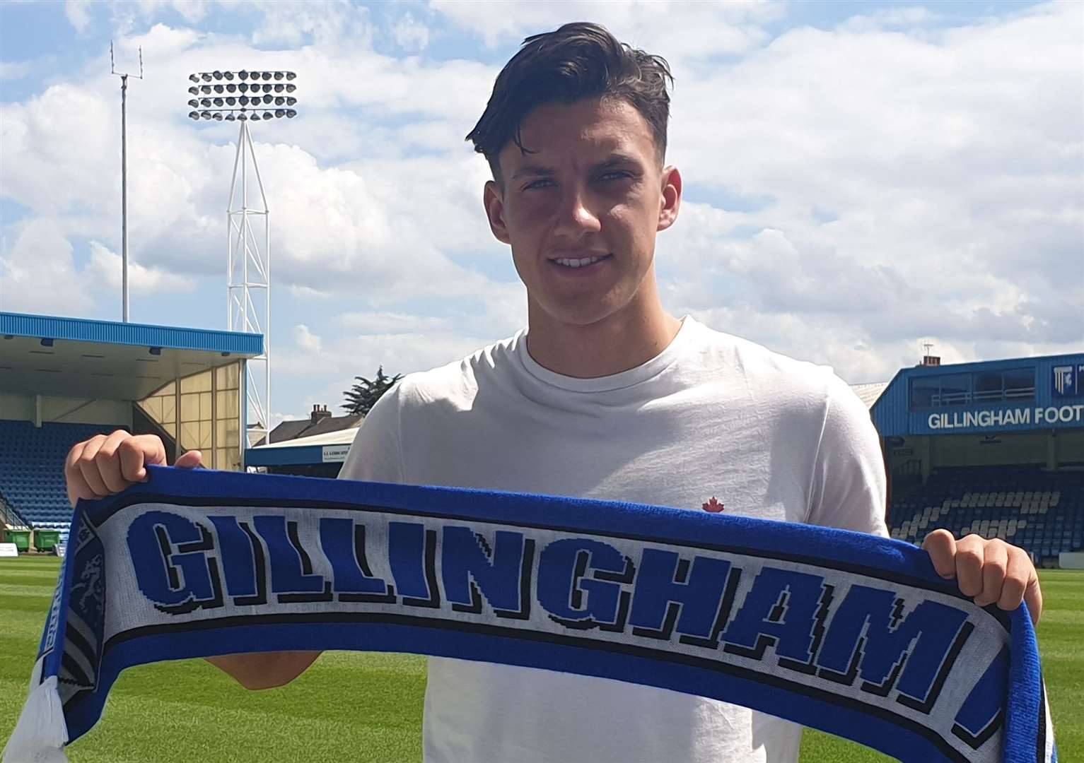 Defender Alfie Jones has joined Gillingham on loan from Southampton. Picture: Gillingham FC