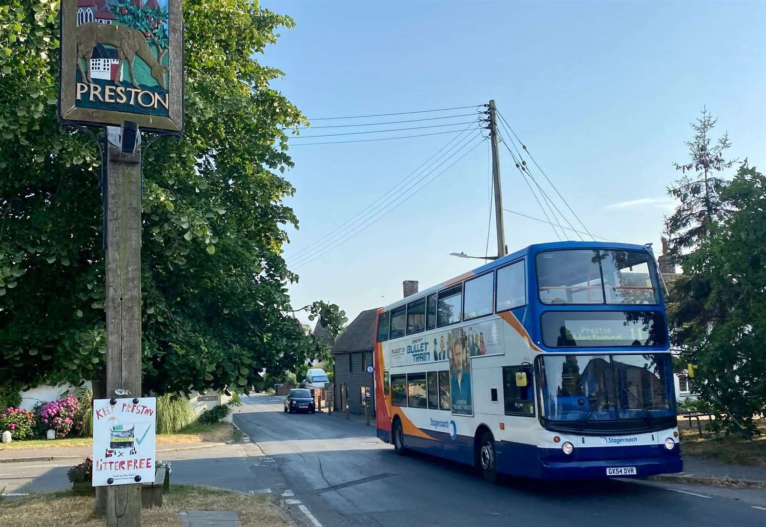 The number 11 bus is a lifeline for Preston