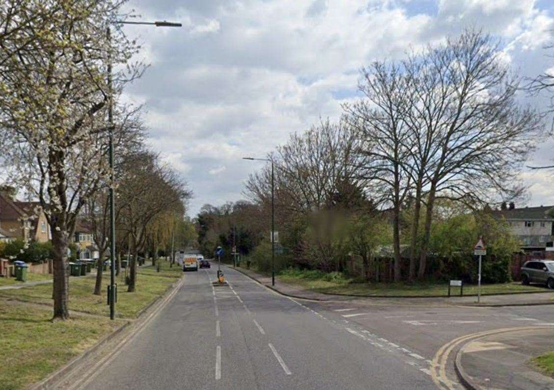 A nine-year-old girl has died after being injured in a bus crash in Watling Street, Bexleyheath. Picture: Google Maps