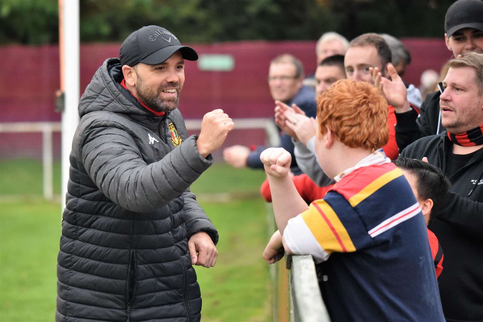 Sittingbourne manager Darren Blackburn hopes his team can halt Burgess Hill's momentum Picture: Ken Medwyn