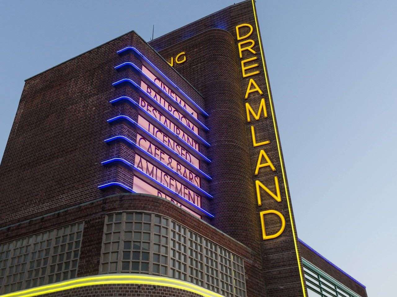 The Dreamland theme park in Margate