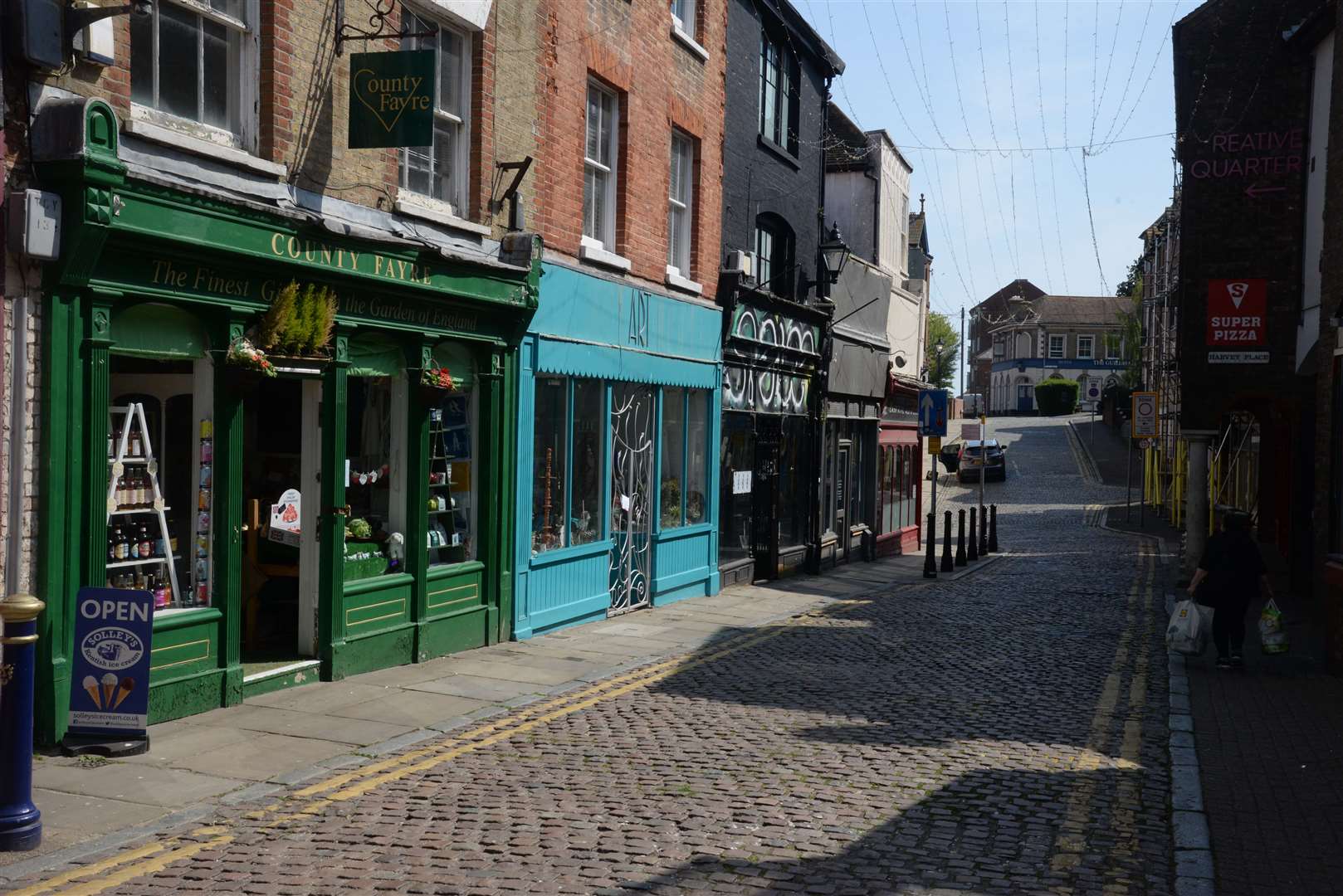 The council is hoping to regenerate Folkestone town centre. Picture: Chris Davey