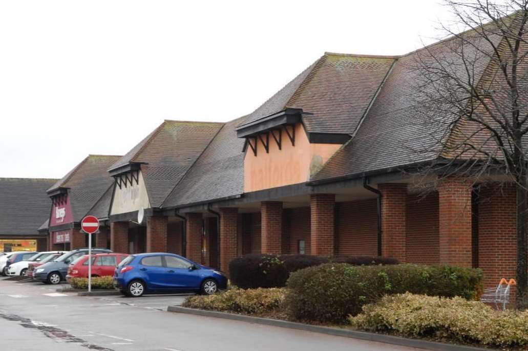 The former Carpet Right, Halfords and Harveys stores were demolished