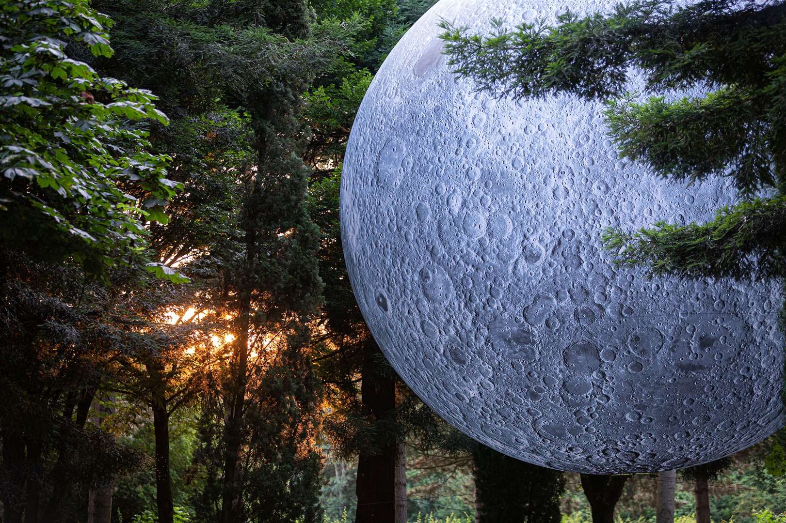 Luke Jerram's Museum of the Moon will be outside in Tunbridge Wells