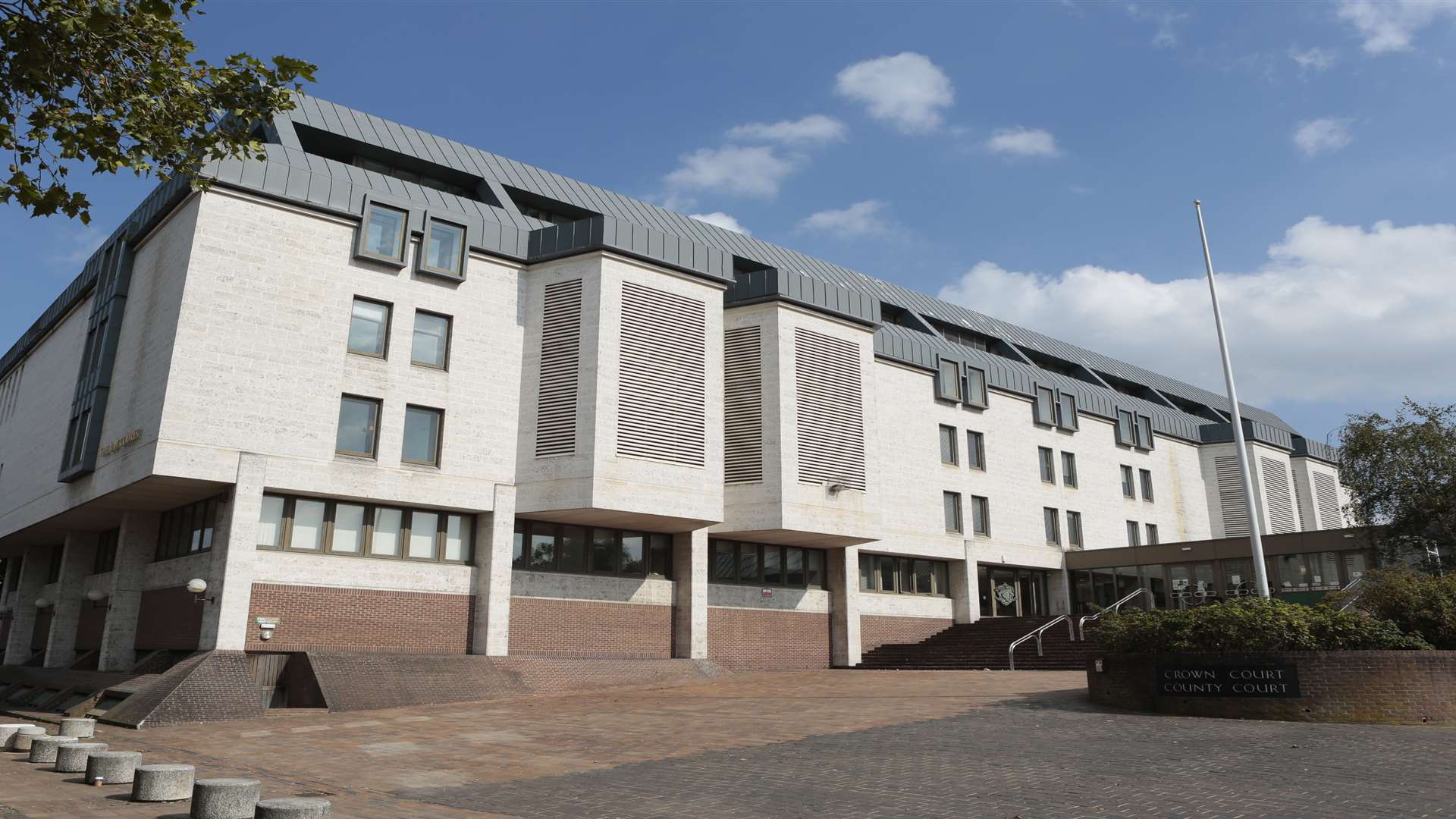 Nobody is being allowed into the crown court. Picture: Martin Apps