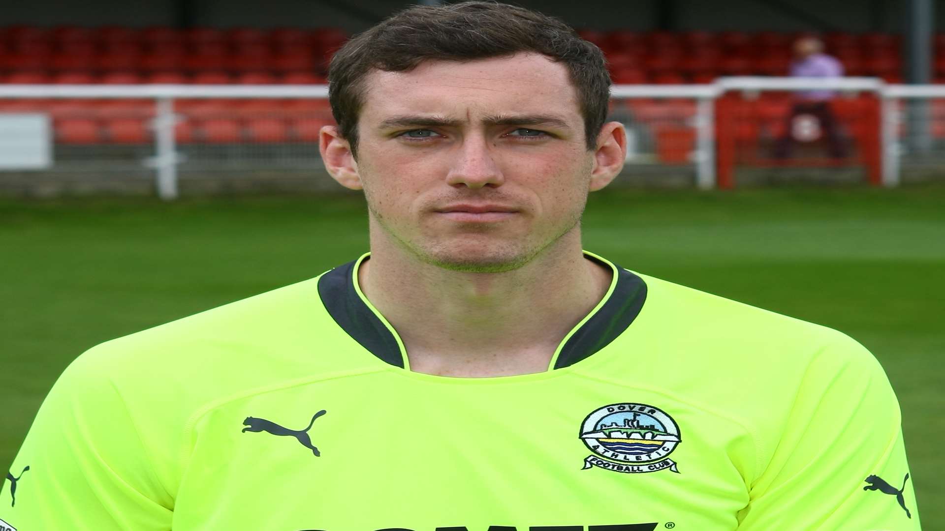 Dover goalkeeper Andy Rafferty