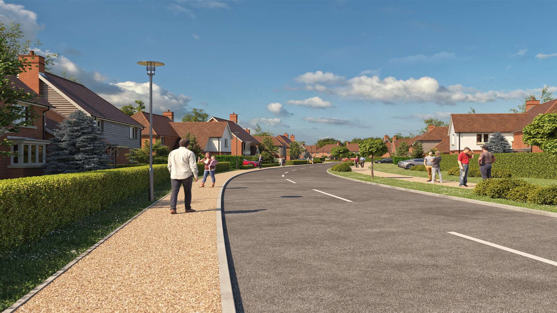 An artist's impression of the proposed development at Wises Lane