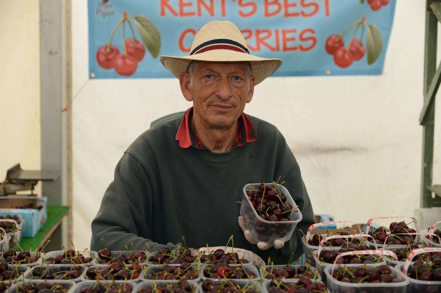 Tim Bailey from Kent Cherries, Boughton Monchelsea