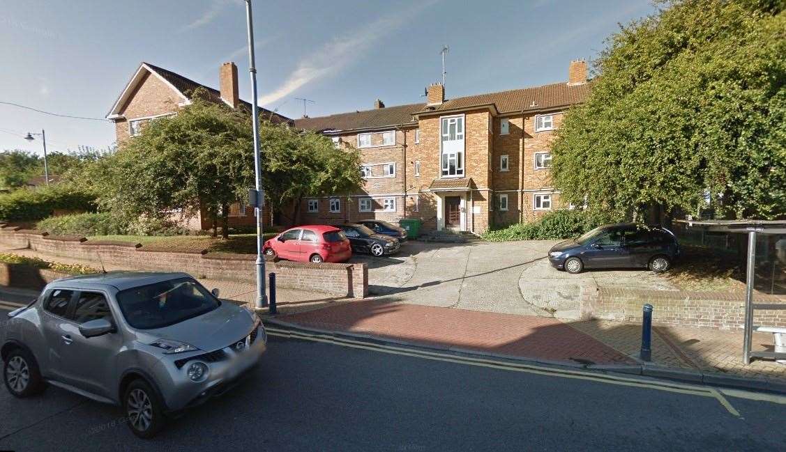 The men were arrested at Christchurch Court in Luton High Street. Picture: Google