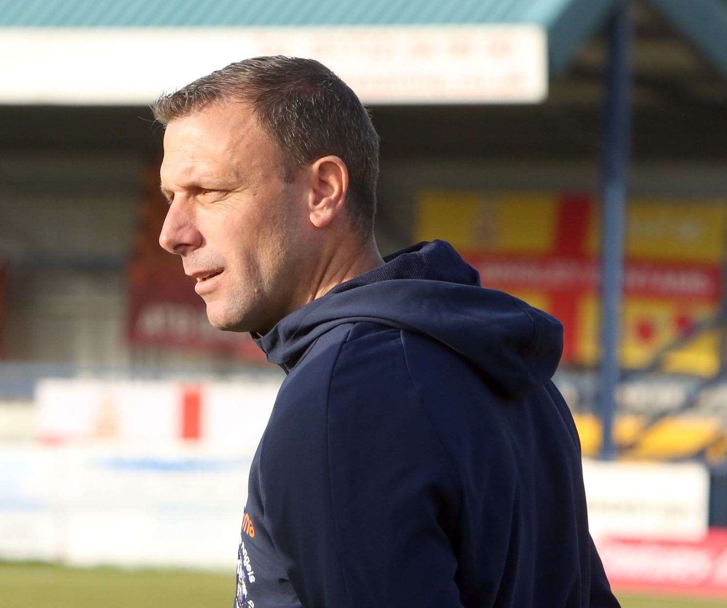 Tonbridge Angels manager Steve McKimm Picture: Dave Couldridge