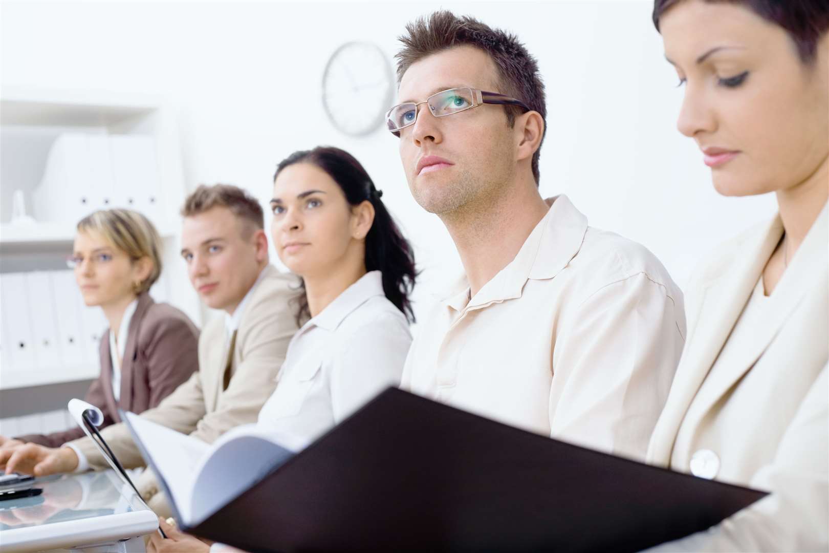 Research finds men's potential is likely to outweight women's high past performance when it comes to securing leadership roles Picture: Getty Images/Hemera/Zsolt Nyulaszi