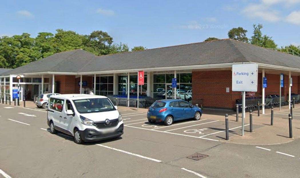 Tesco on Woodsgate Corner, Tunbridge Wells. Photo: Google Maps