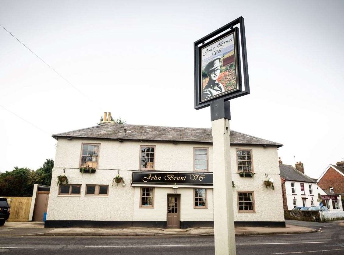 The John Brunt in Church Road, Paddock Wood. Picture: Paul Wimhurst