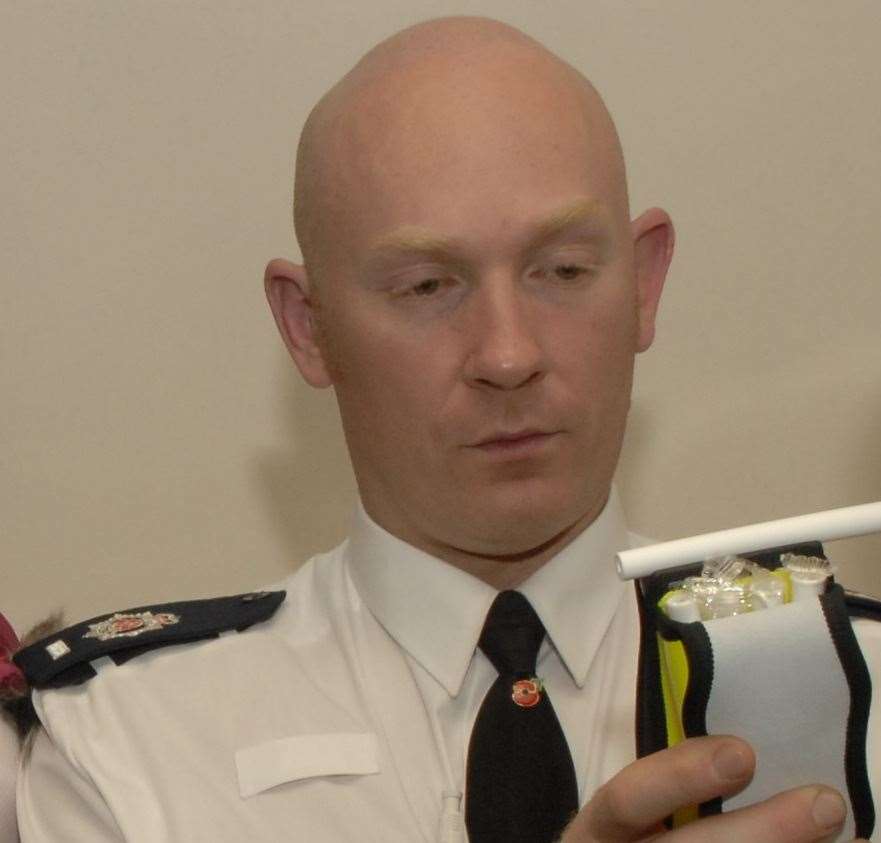 Wayne Couzens as a Kent Police special at a training event at Folkestone police station in 2008 Picture: Dave Downey