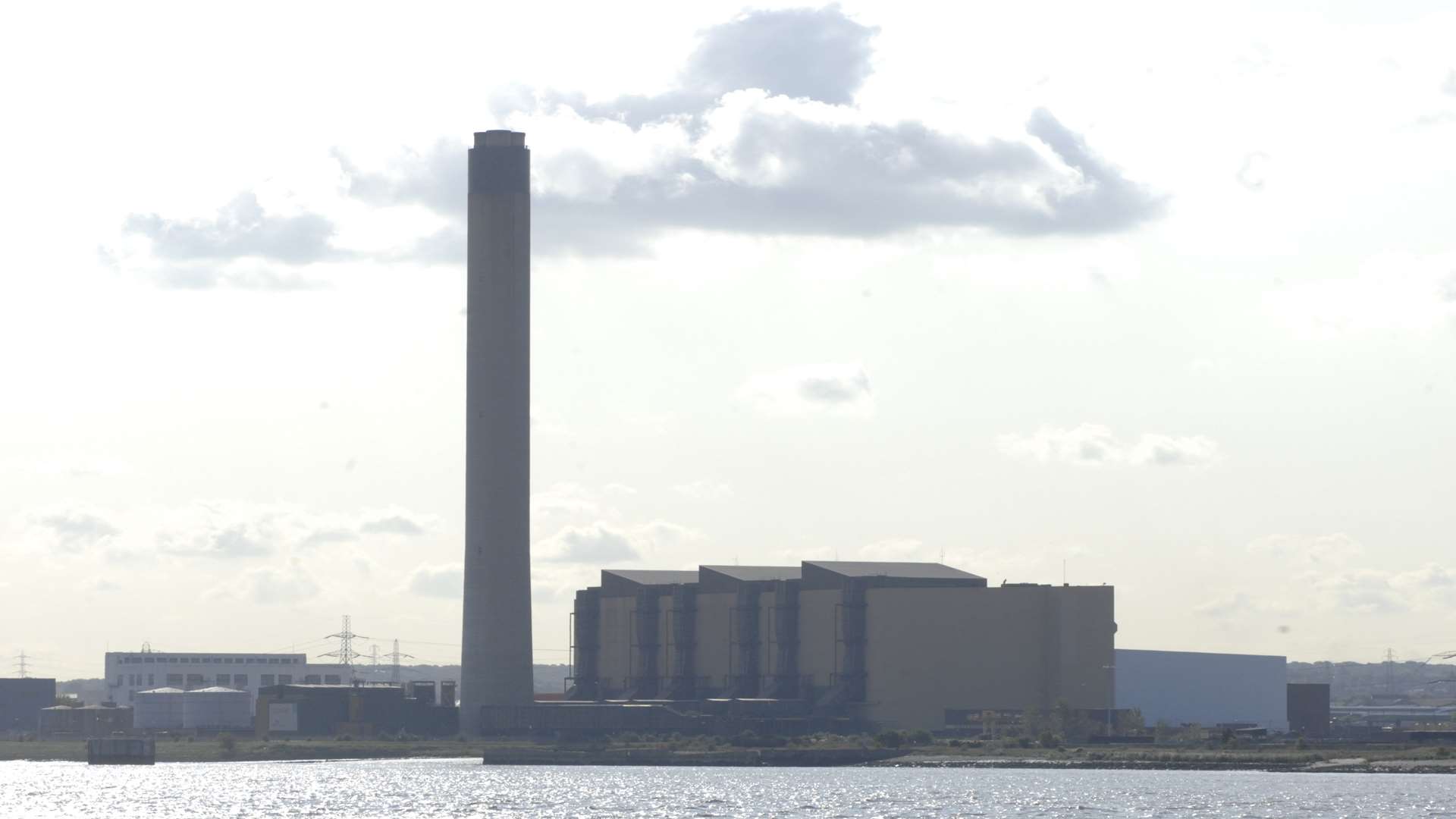 Littlebrook power station in Dartford viewed, almost 10 years ago, across the River Thames from Essex. Picture: Matt Reading