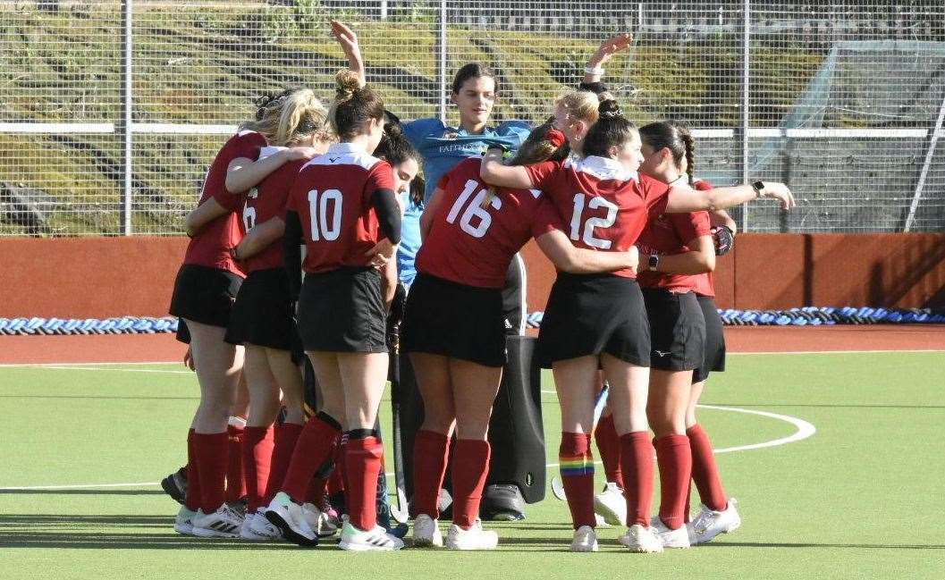 Holcombe Women clinched a last-gasp win over Wimbledon on Saturday in their Premier Division return Picture: Theresa Field