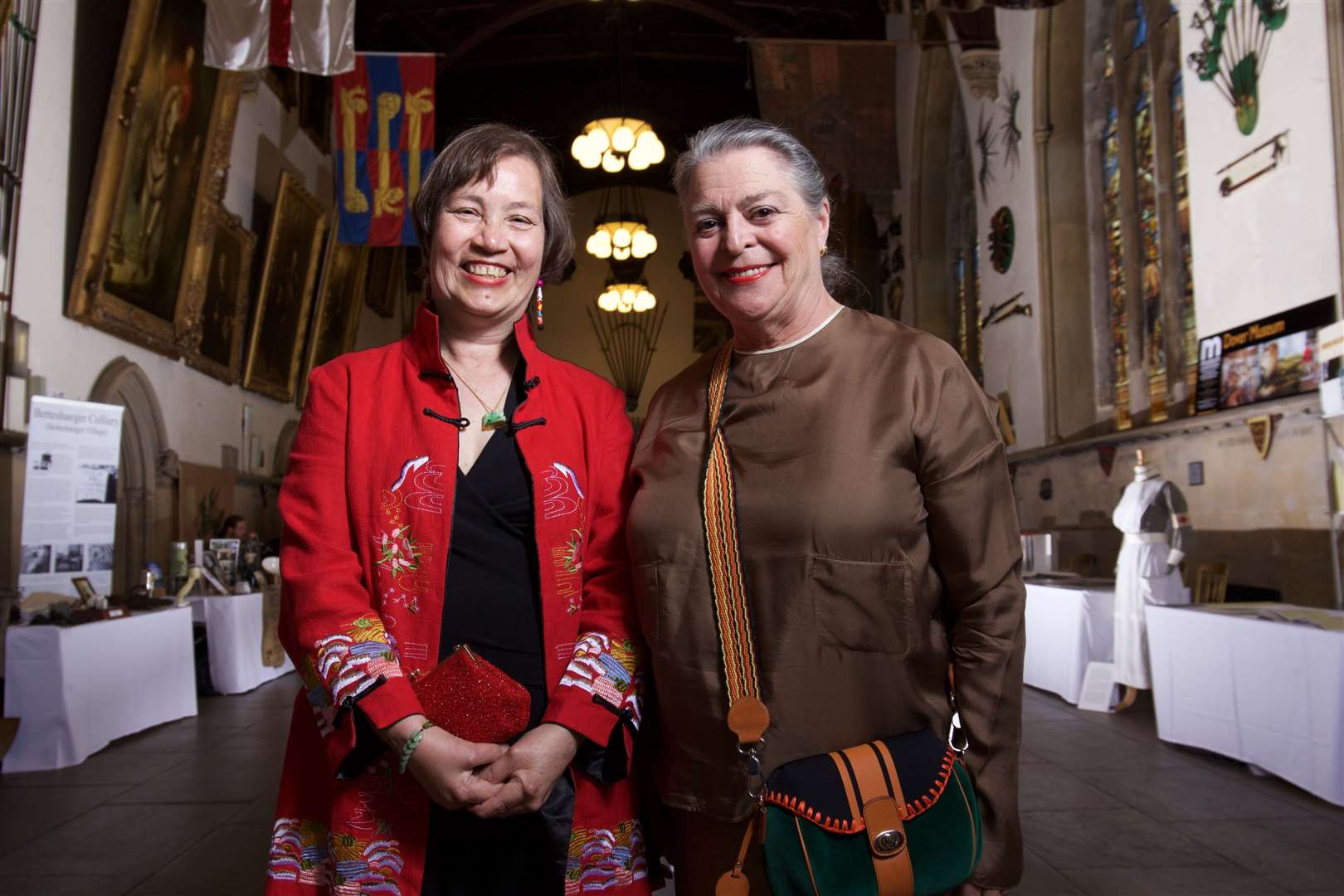 Clare Smith (left) pictured with DAD co-founder and friend Joanna Jones. Picture: Jessica Wood