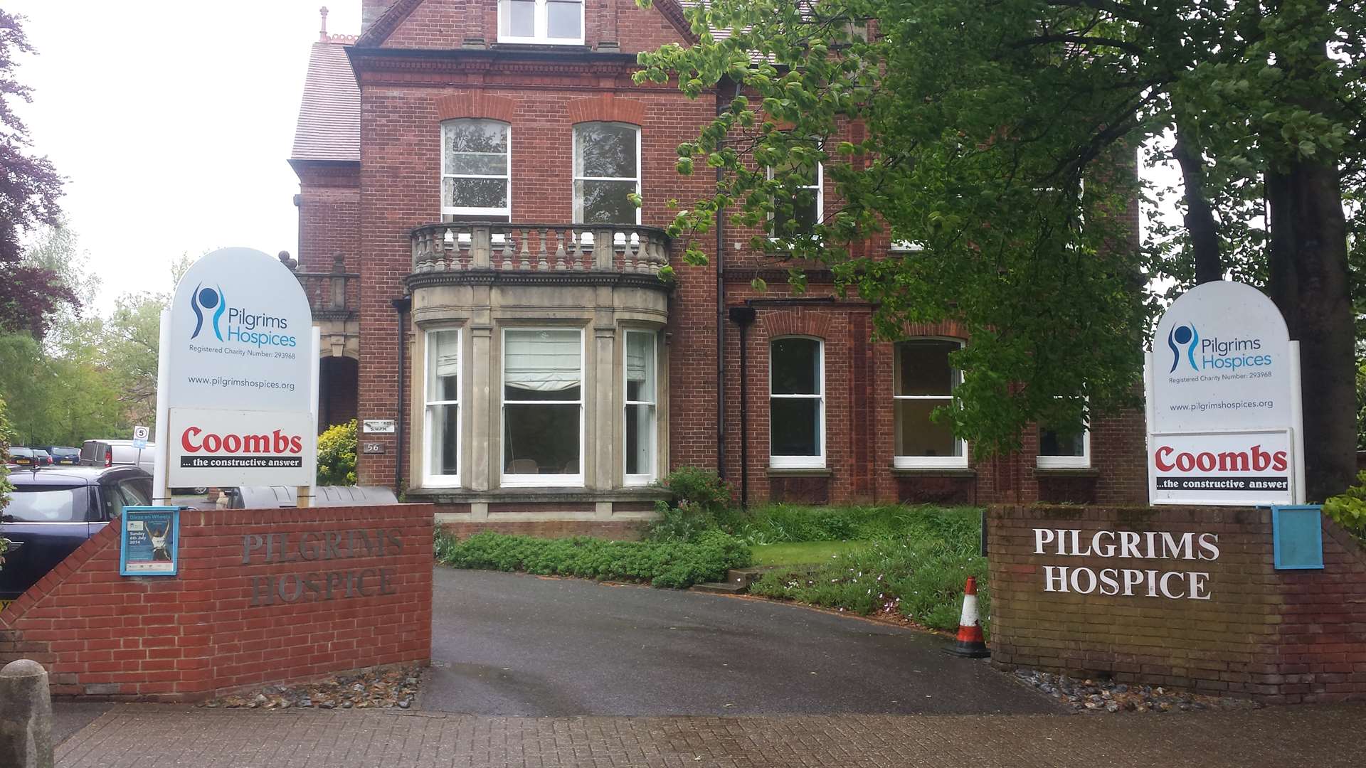 The Pilgrims Hospice in London Road, Canterbury