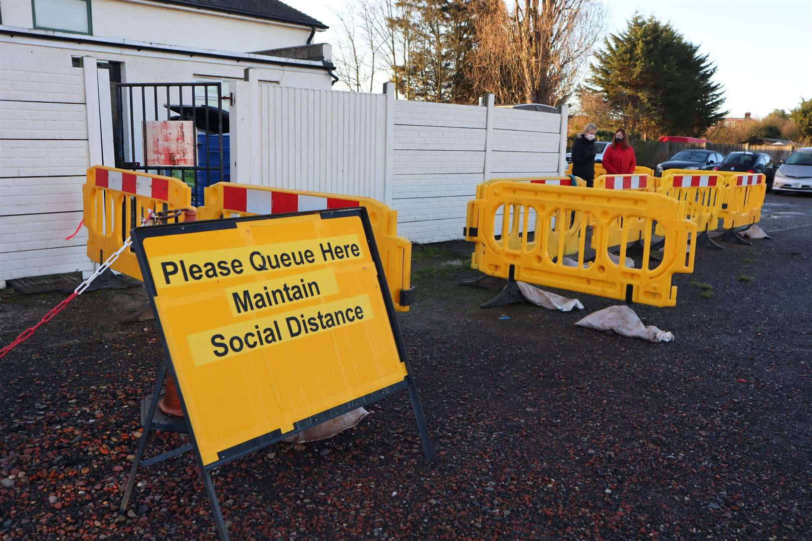 People have been urged to still take a test twice a week - even if they have been vaccinated