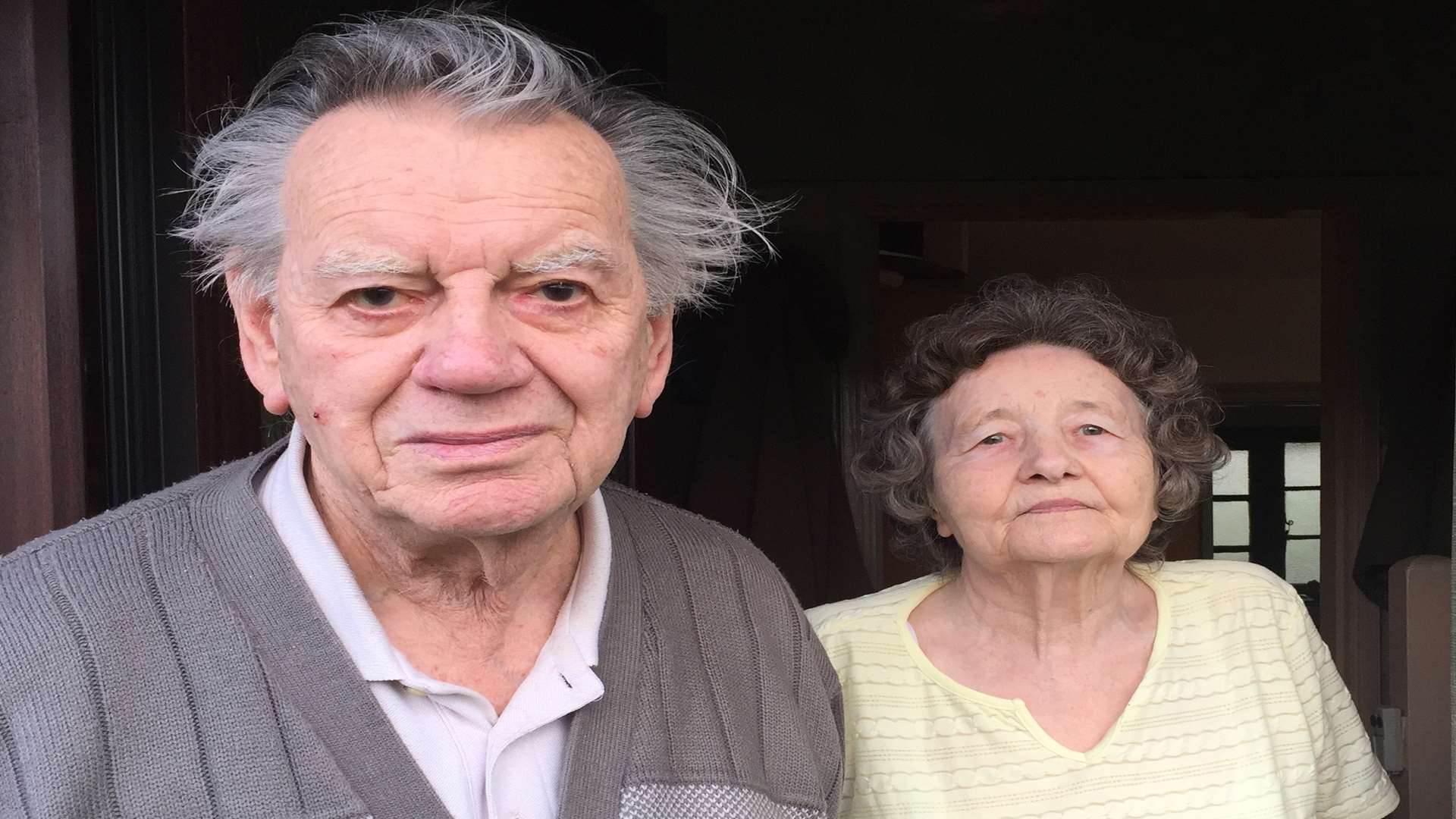 Peter and Doreen Beech live along Thong Lane, just down from where the new road could go