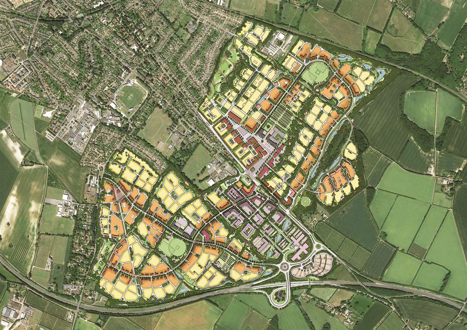 The latest Mountfield Park masterplan