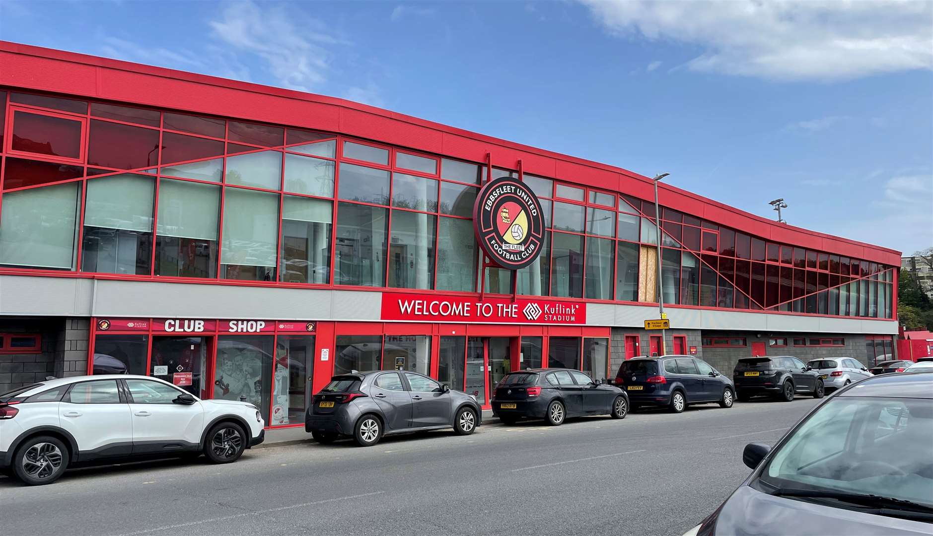 Ebbsfleet Football Club's Kuflink Stadium will be demolished