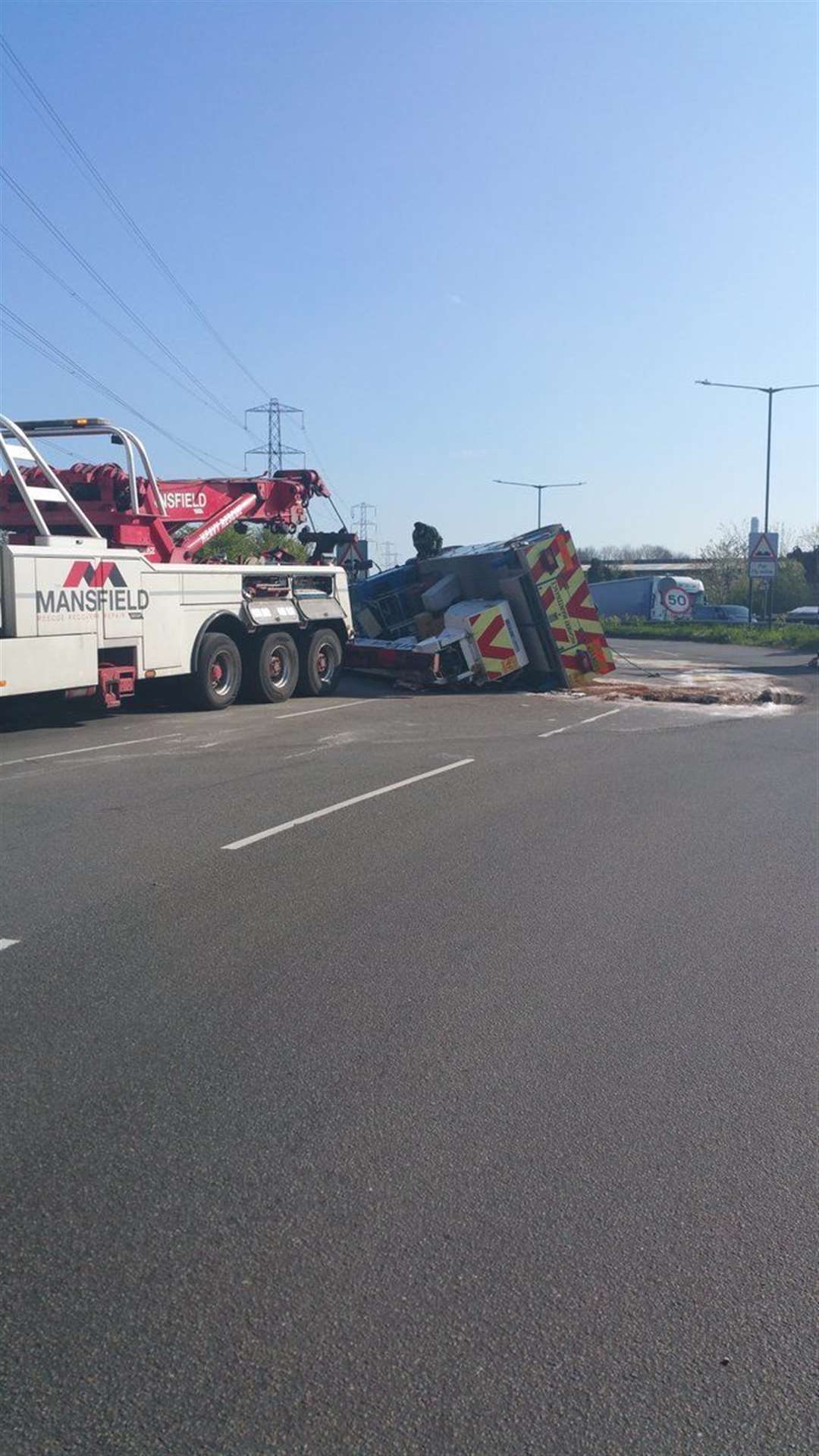 Officers were called at around 5.40am this morning. Picture: Kent Police (8414960)