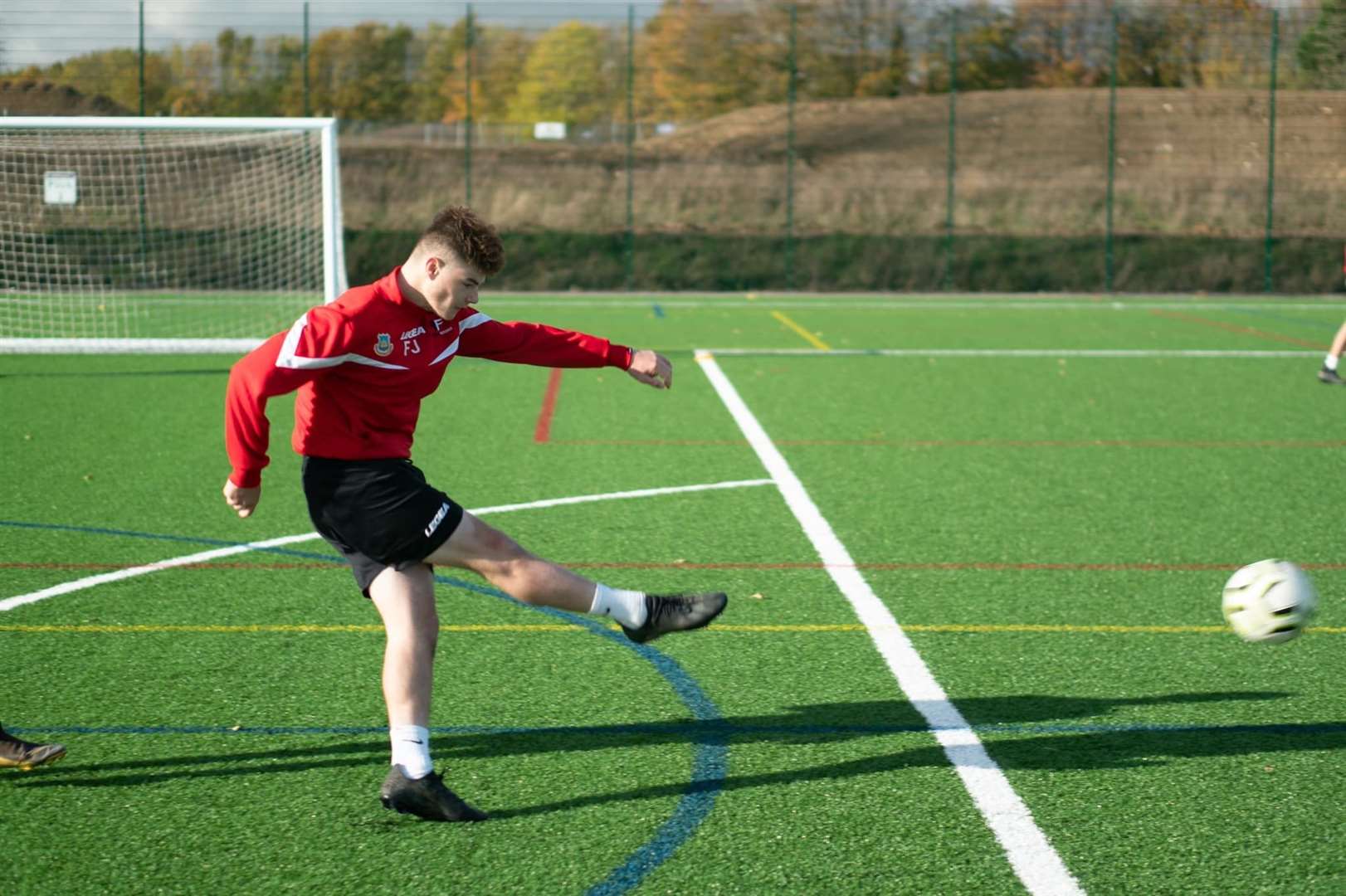 Frazer Jardine for Whitstable Town FC's Academy. Picture: Josh Algar