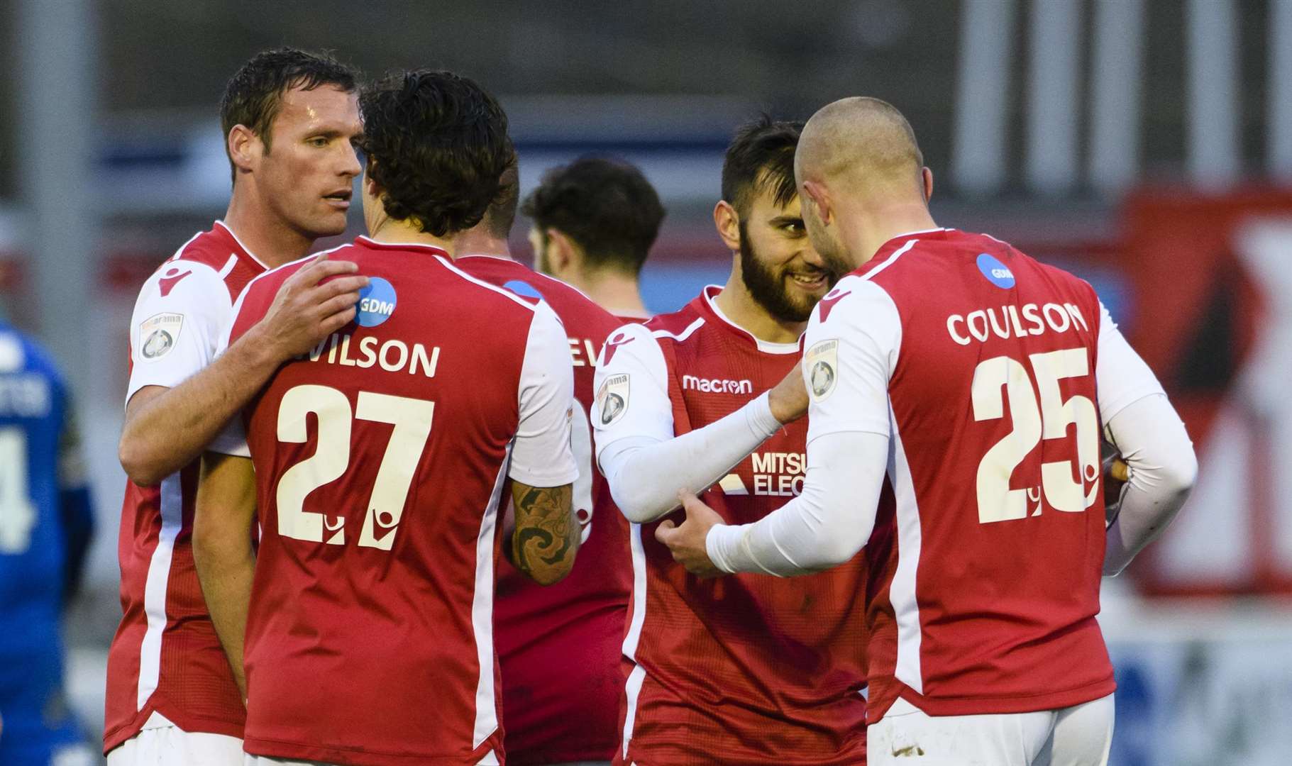 Luke Coulson's spectacular winner against Solihull Moors sparked Ebbsfleet's run into the National League play-offs Picture: Andy Payton