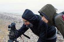 Lovesick being filmed on Minster beach