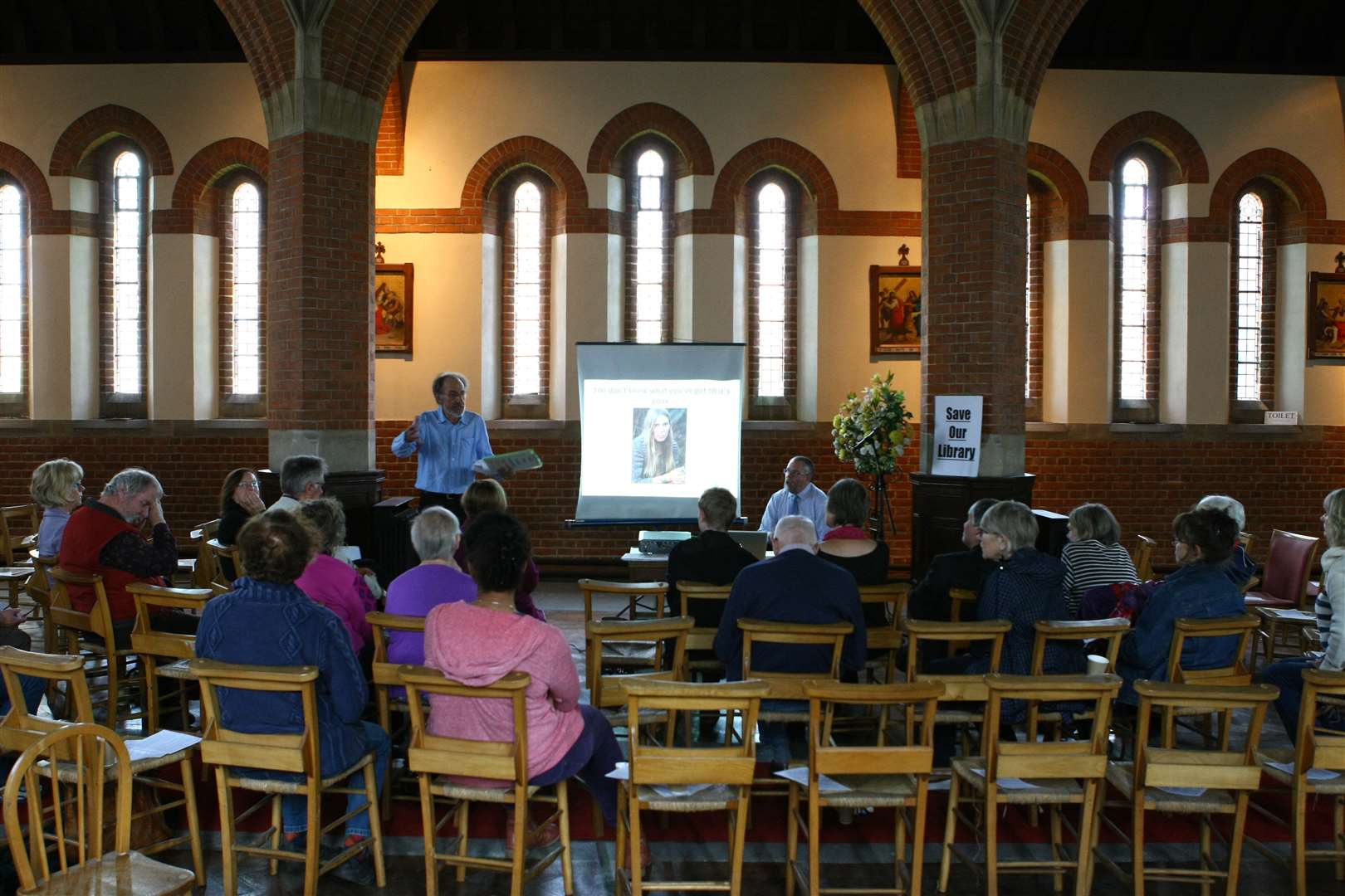 St Peter’s Church is in negotiations with the post office over moving the service there