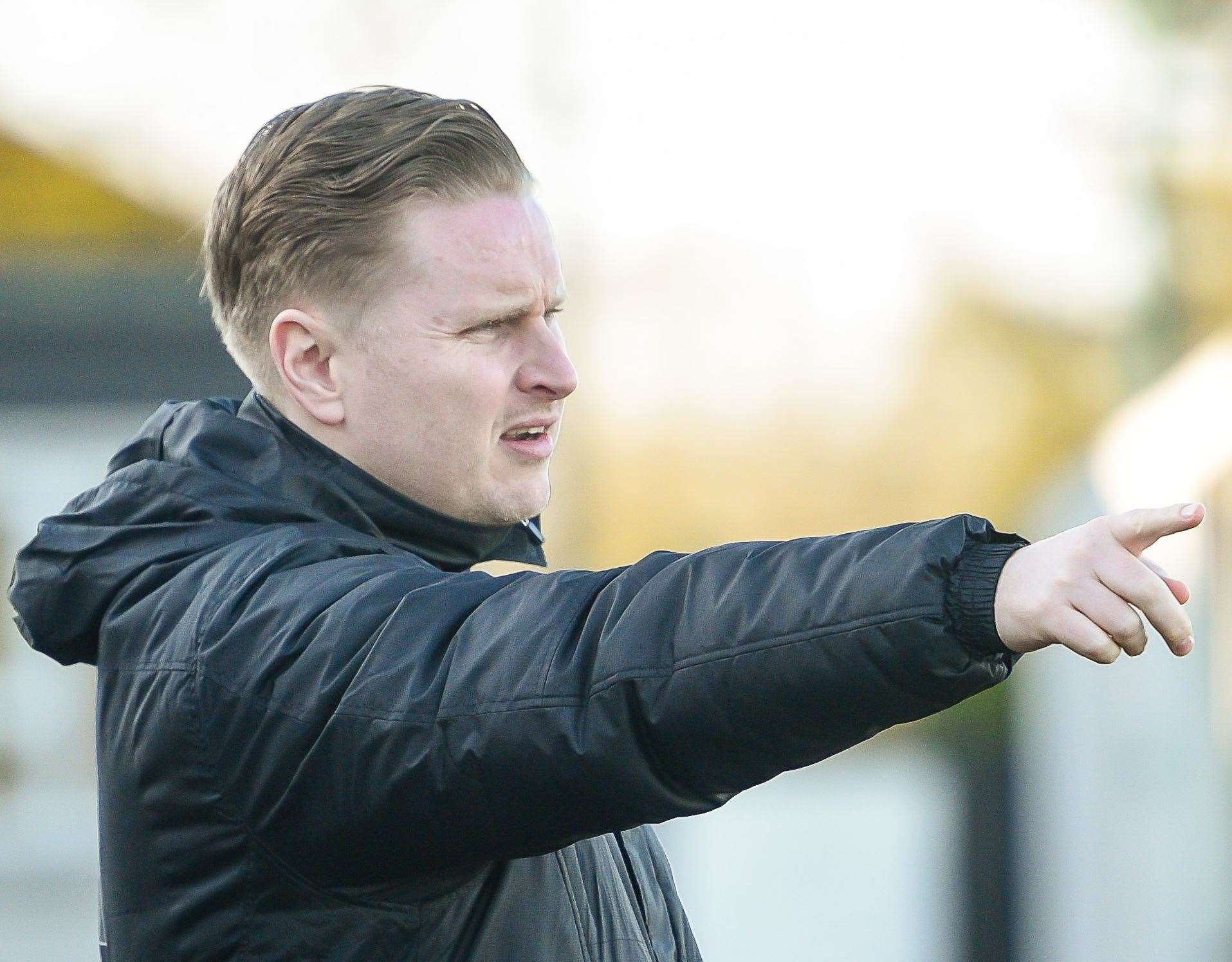 Sittingbourne manager Nick Davis Picture: Alan Langley